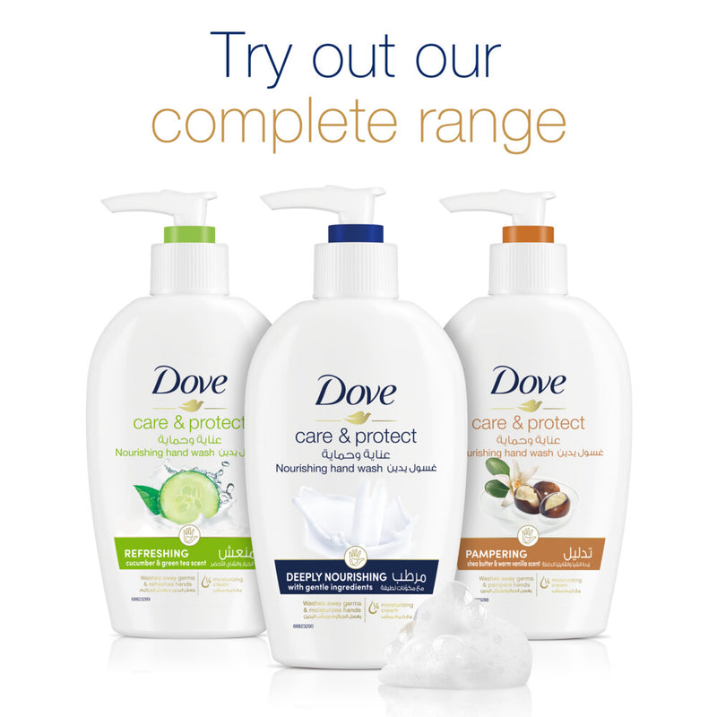 Dove Hand Wash, Shea Butter, 250ml (Pack of 3)